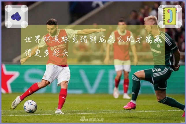 世界杯滚球竞猜到底怎么玩才能赢得更多彩头